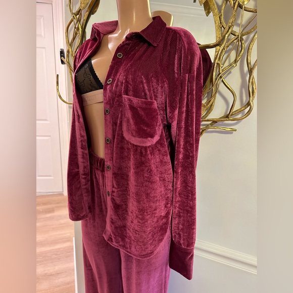 FREE PEOPLE velour SET - Picture 3 of 17